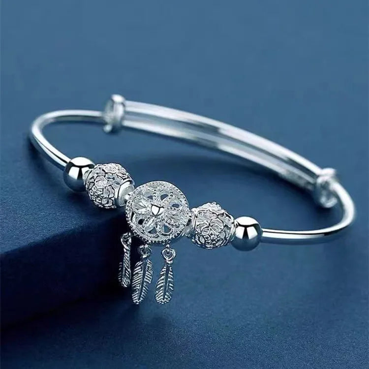 Pulseira Rígida Pavão: Elegância e Ajuste Prático