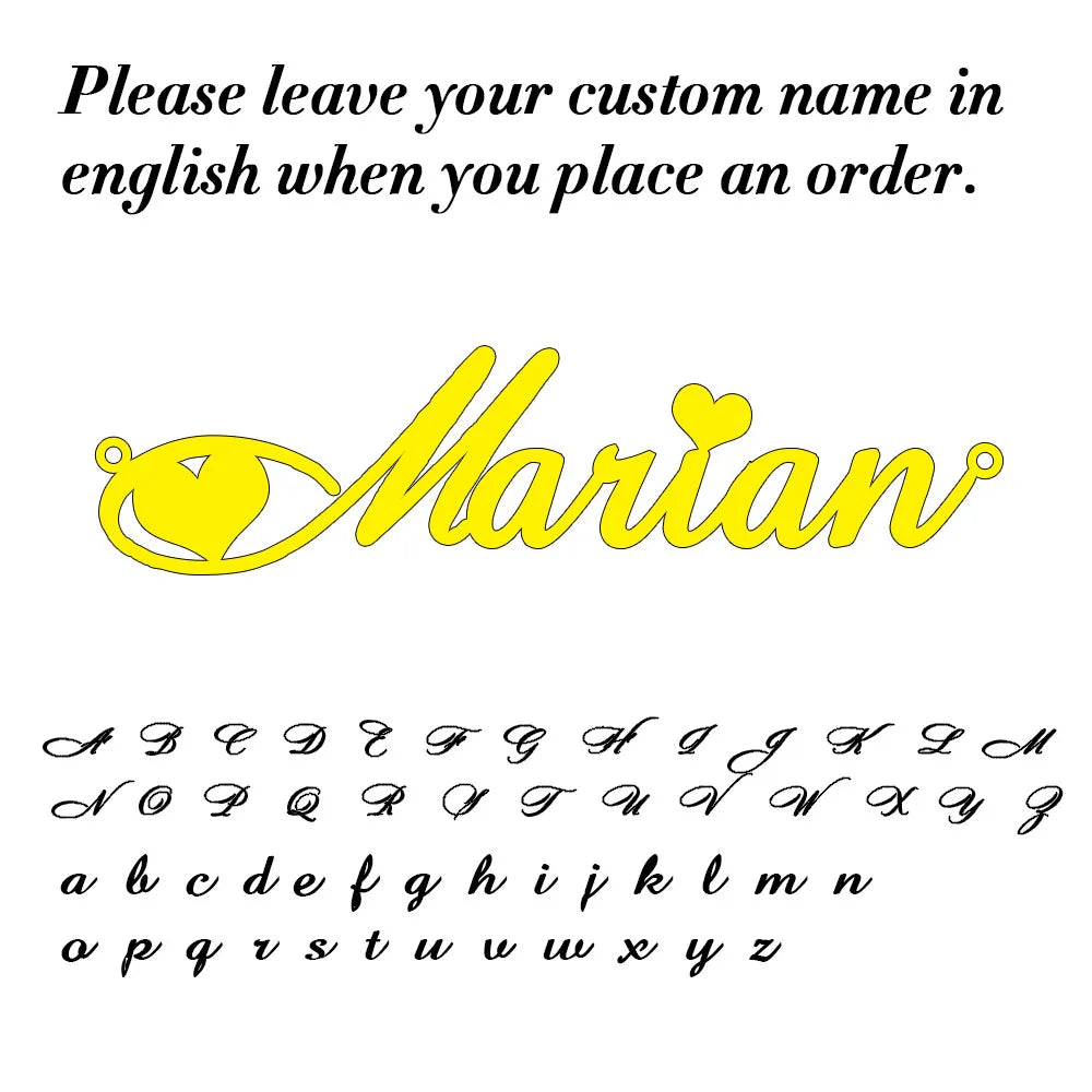 Colar Personalizado com Nome em Aço Inoxidável