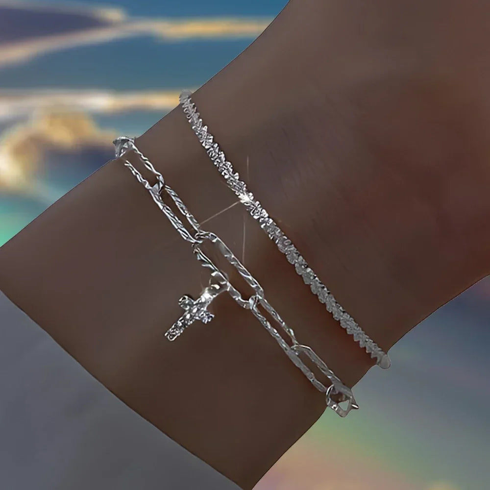 Conjunto 6 Pulseiras Elegance: Brilho e Versatilidade Diária