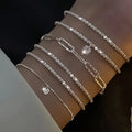 Conjunto 6 Pulseiras Elegance: Brilho e Versatilidade Diária