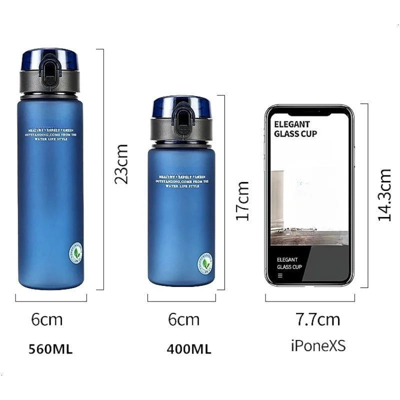 Garrafa Desportiva Fantia Antifuga | Livre de BPA (400ml / 560ml)
