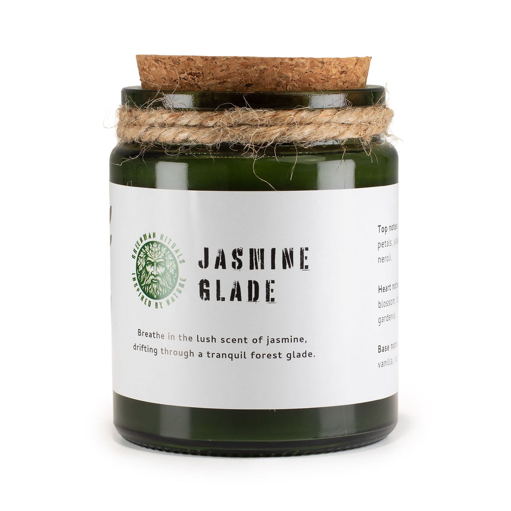 Vela de Soja Greenman Jasmine Glade | Pavio de Madeira (26h)
