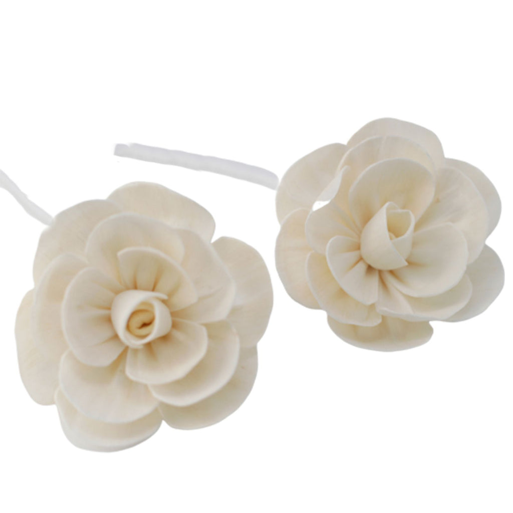 Pack 4 Flores Difusoras em Madeira de Sola – Modelo Lótus