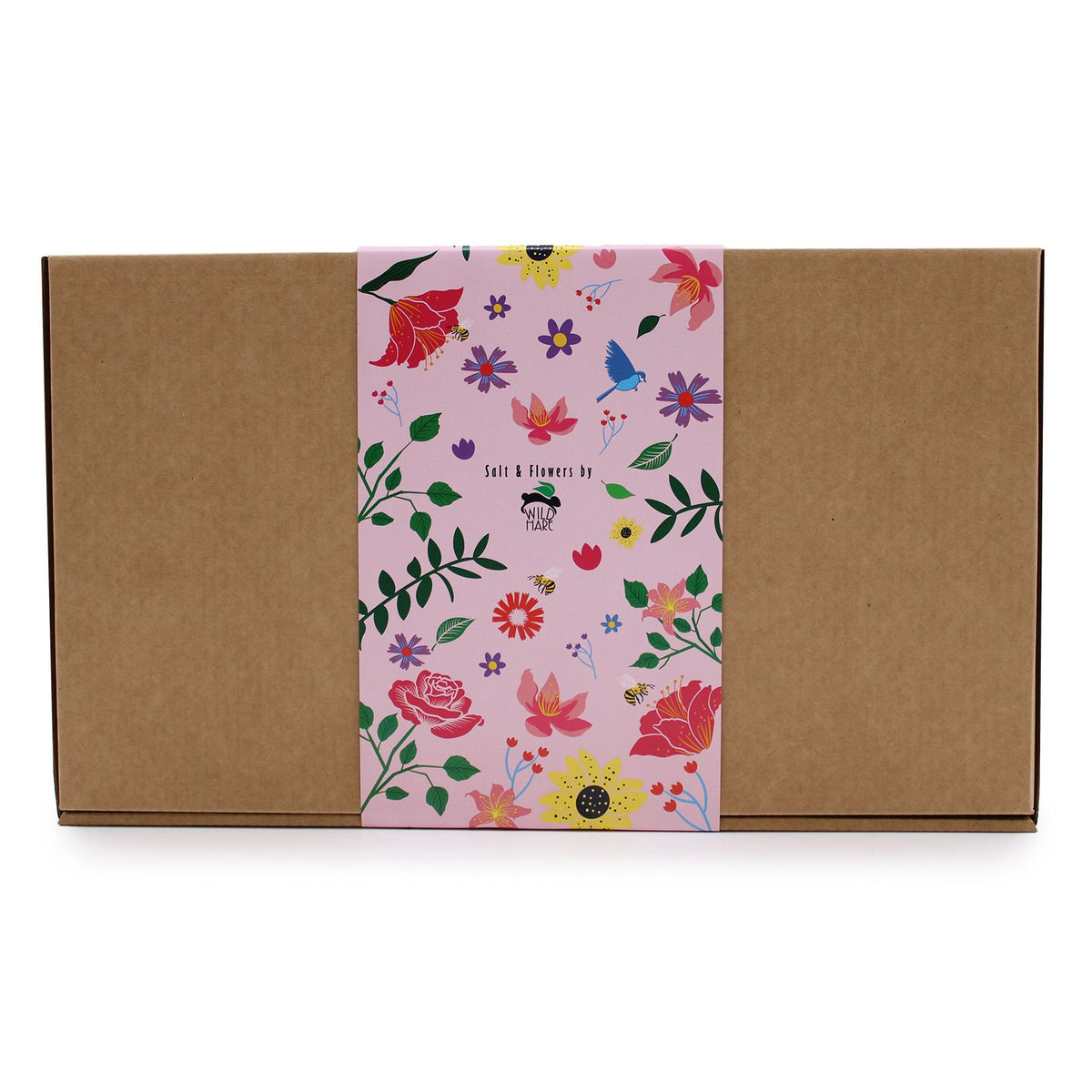 Conjunto de Banho SPA Wild Hare Passion: Sais e Flores de Sabão