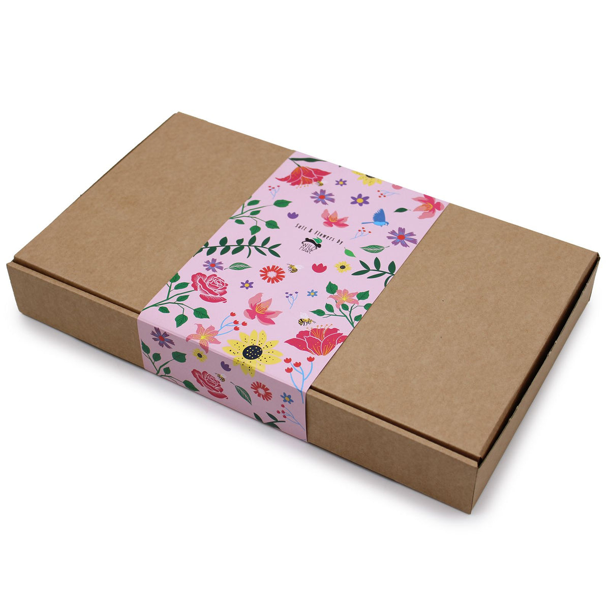 Conjunto de Banho SPA Wild Hare Passion: Sais e Flores de Sabão