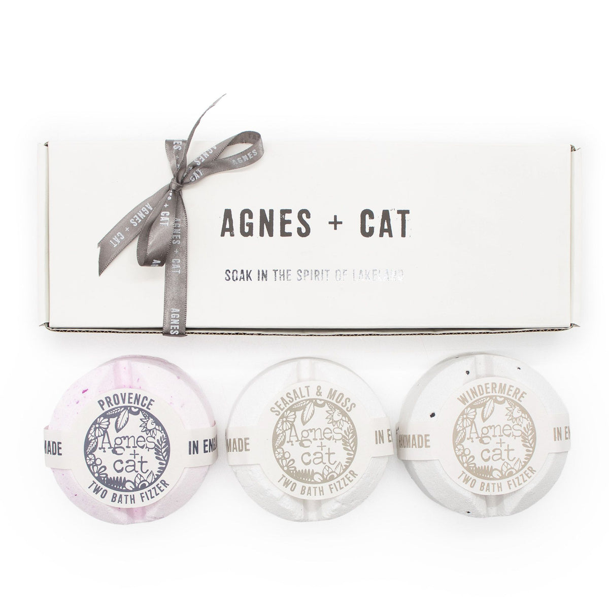 Conjunto de 3 Bombas de Banho Agnes + Cat (Até 6 Banhos)
