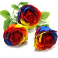 Rosa de Sabonete Arco-Íris em Estojo de Oferta (1 Unidade)