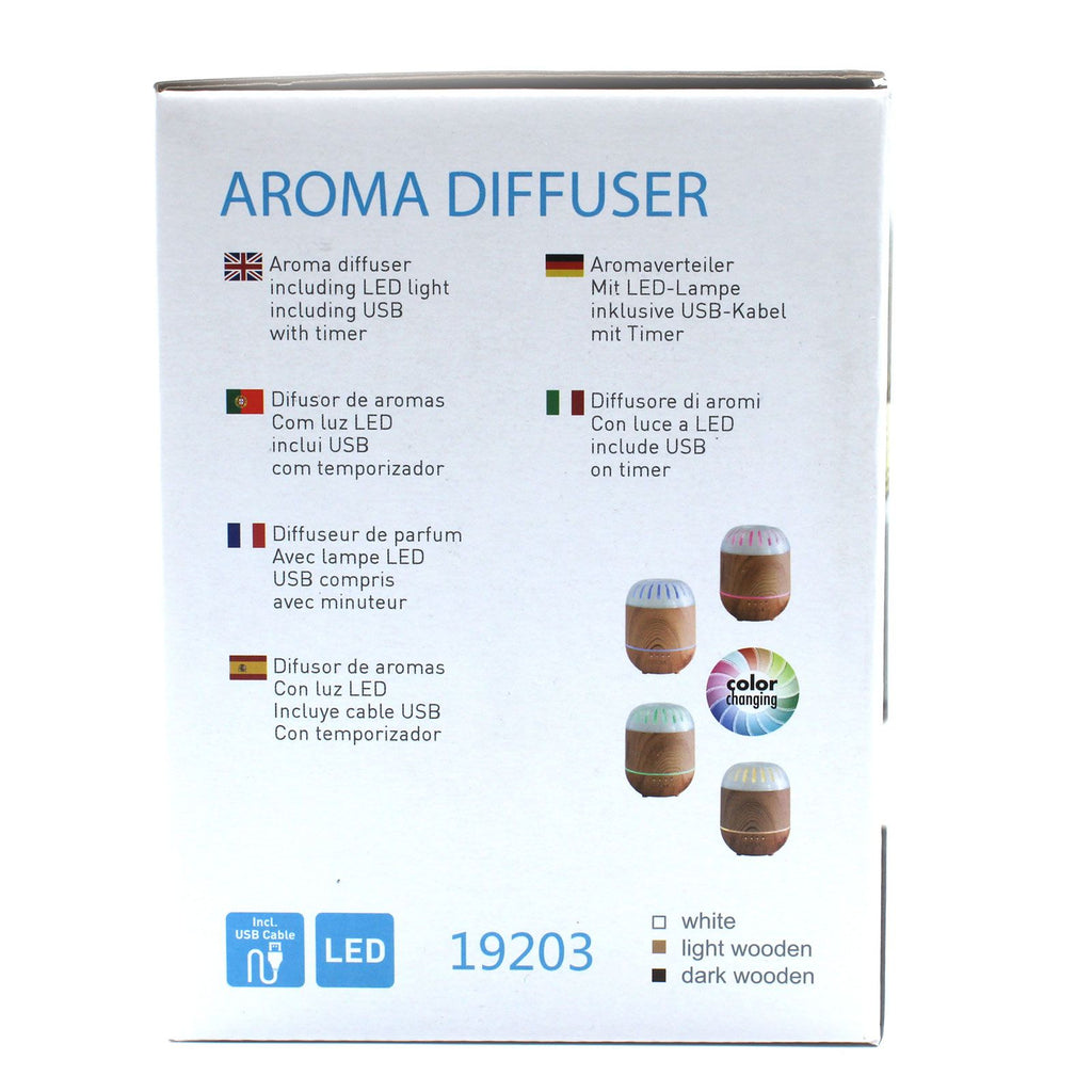 Difusor e Humidificador Copenhagen USB | Silencioso e Compacto