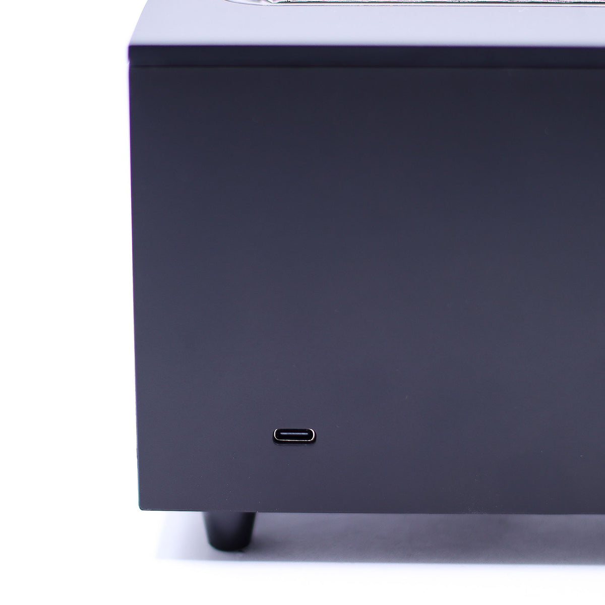 Difusor Ultrassónico Efeito Chama e Som Ambiente USB (Preto)