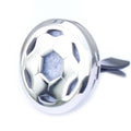 Difusor Automóvel Futebol em Aço Inox: Aroma Sempre Fresco
