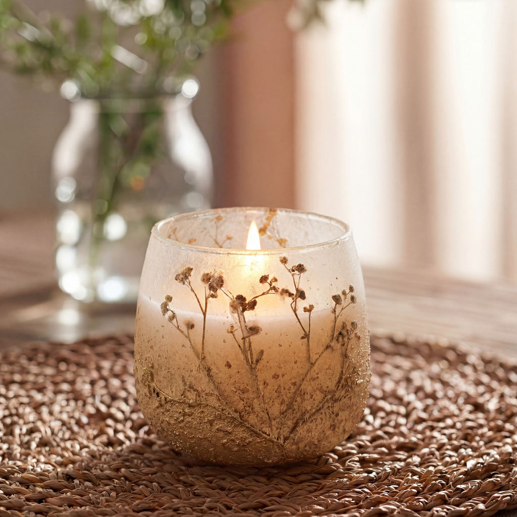 Vela Aromática Wildlight Woods com Flores Secas (Médio)