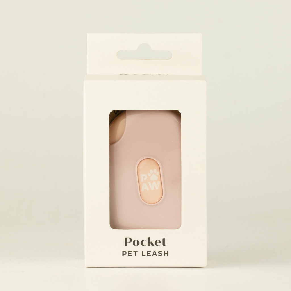 Paw Pocket Pod: Trela Retrátil de Bolso para Passeios Urbanos