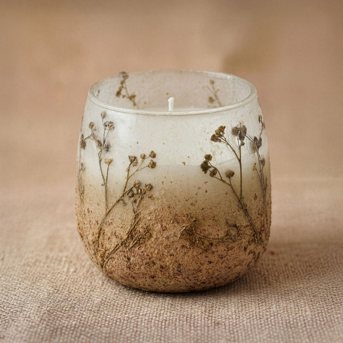 Vela Aromática Wildlight Woods com Flores Secas (Médio)