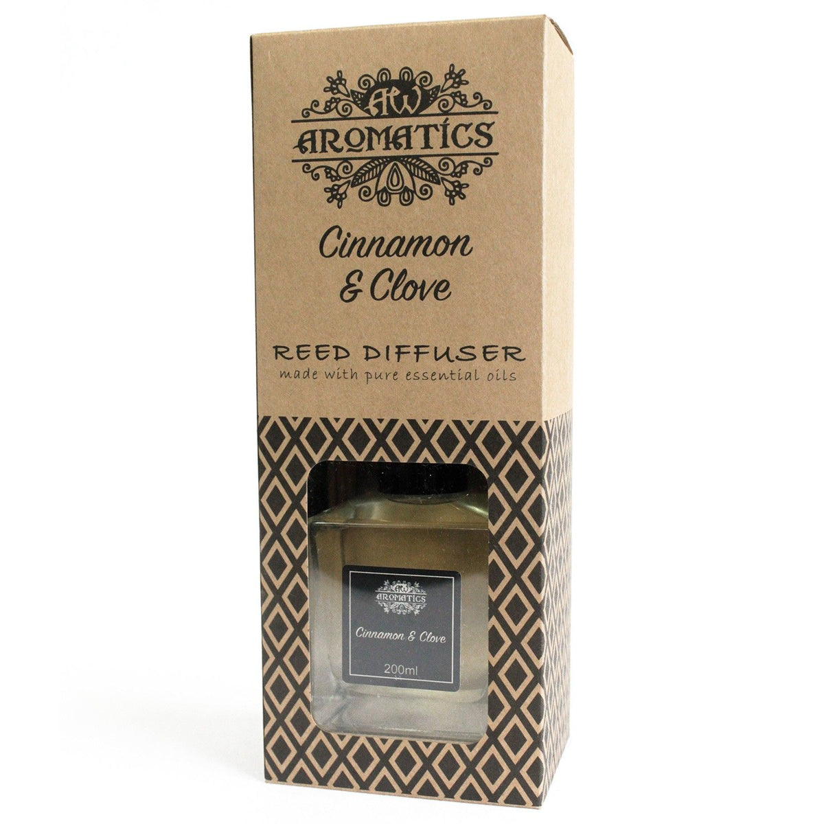 Difusor de Canela e Cravo-da-Índia (200 ml) | Aroma Quente e Envolvente