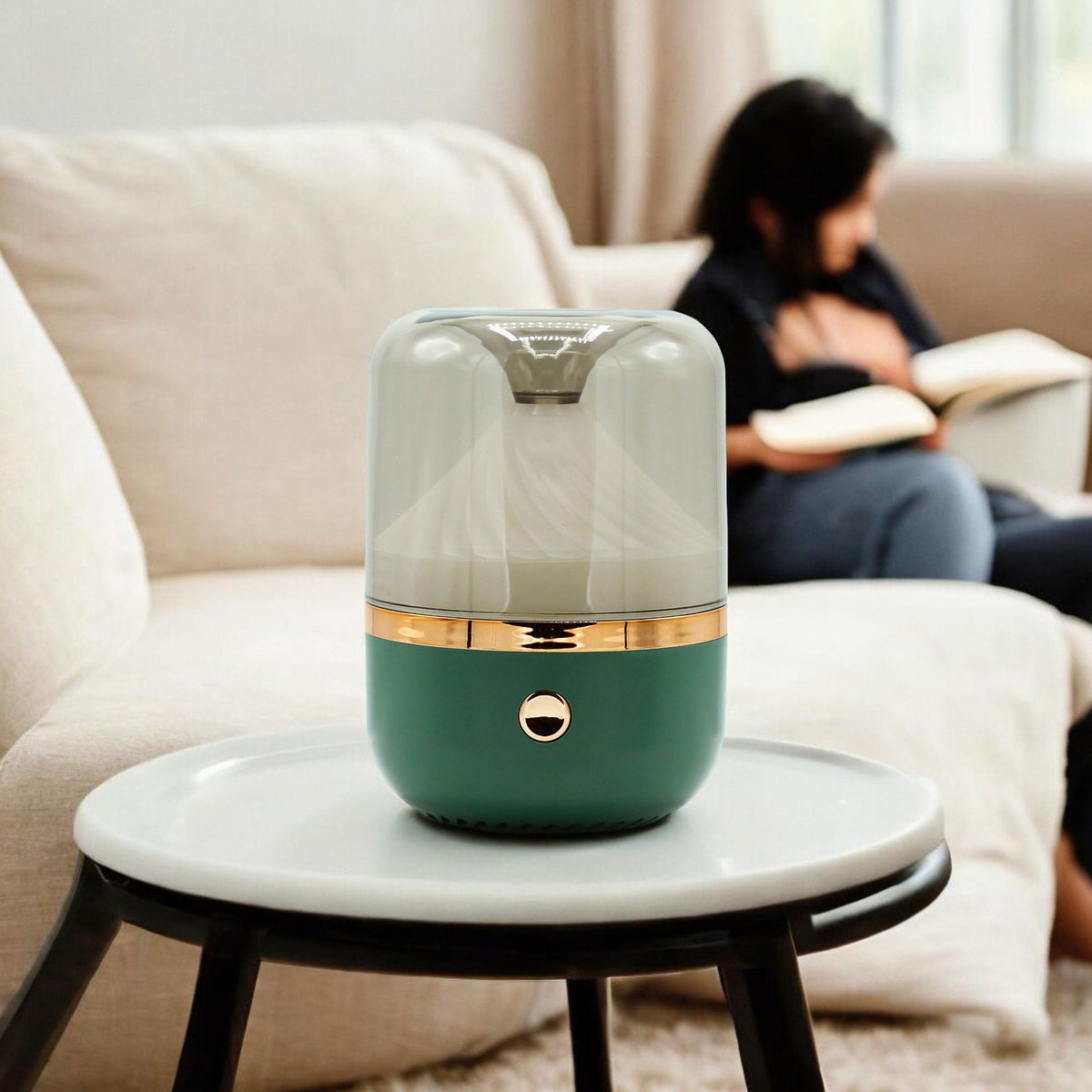 Difusor e Humidificador Urban 120 ml USB-C com Luz LED