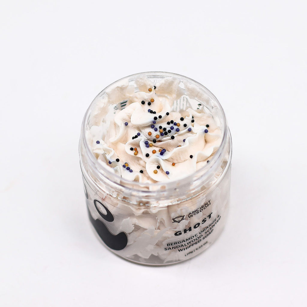 Sabonete em Mousse Ghost: Bergamota e Sândalo (120 g)