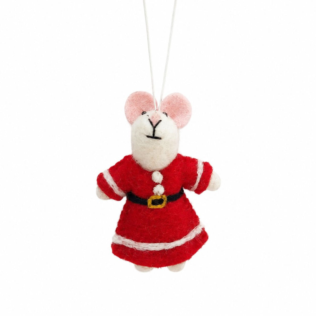 Pendente Natal em Feltro Artesanal para Mala ou Árvore (1 Unid.)