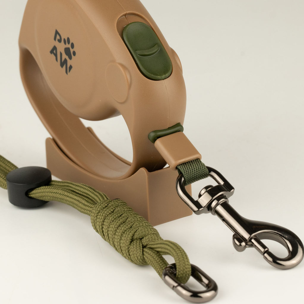 Trela Retrátil Paw Pet Urbana 2m | Controlo Firme até 35 kg
