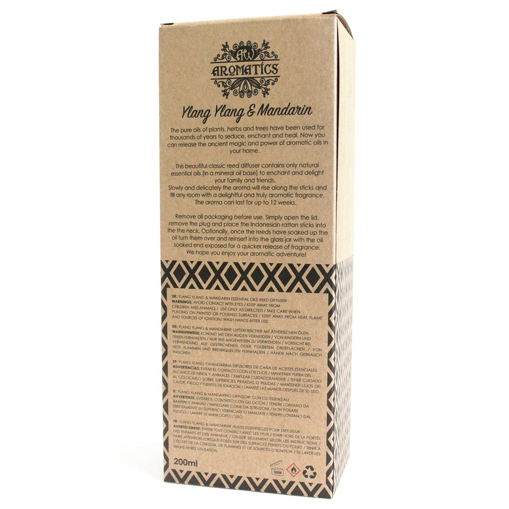 Difusor Ylang-Ylang e Mandarina: Aroma Contínuo e Elegante (200 ml)
