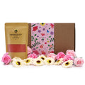 Conjunto de Banho SPA Wild Hare Passion: Sais e Flores de Sabão