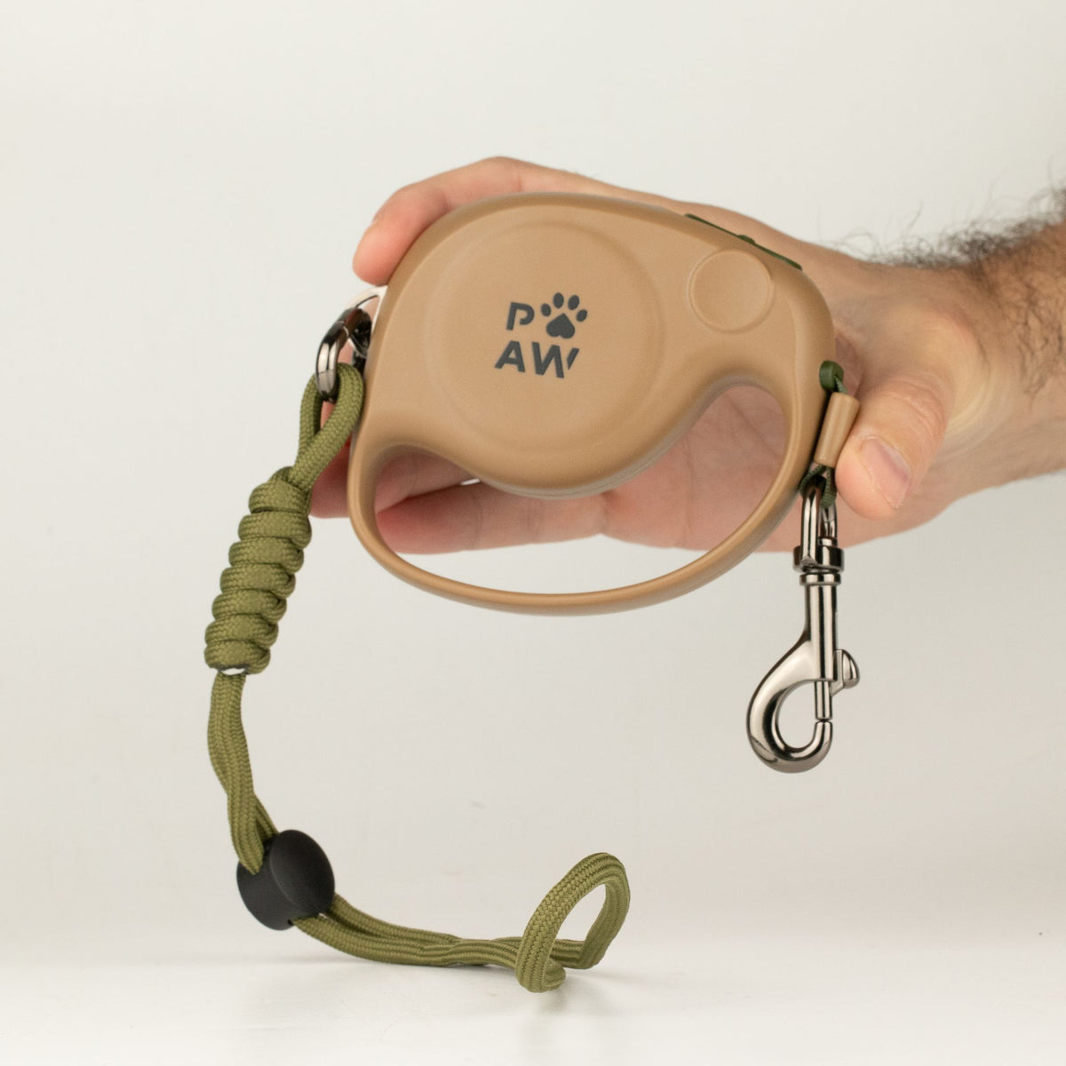 Trela Extensível Urbana Paw Strap 2m | Controlo até 35 kg
