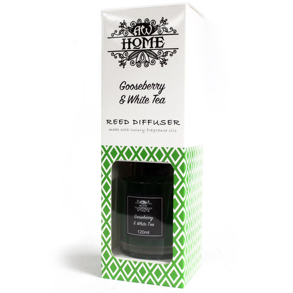 Difusor Gooseberry & White Tea com Varas de Rattan (120 ml)