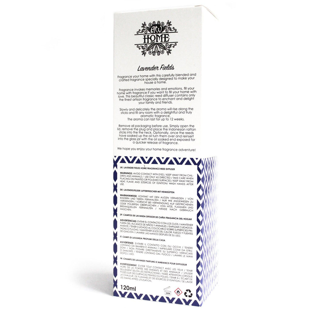 Difusor de Aromas Alfazema – 120 ml de Bem-Estar  Descrição (Gancho Principal)