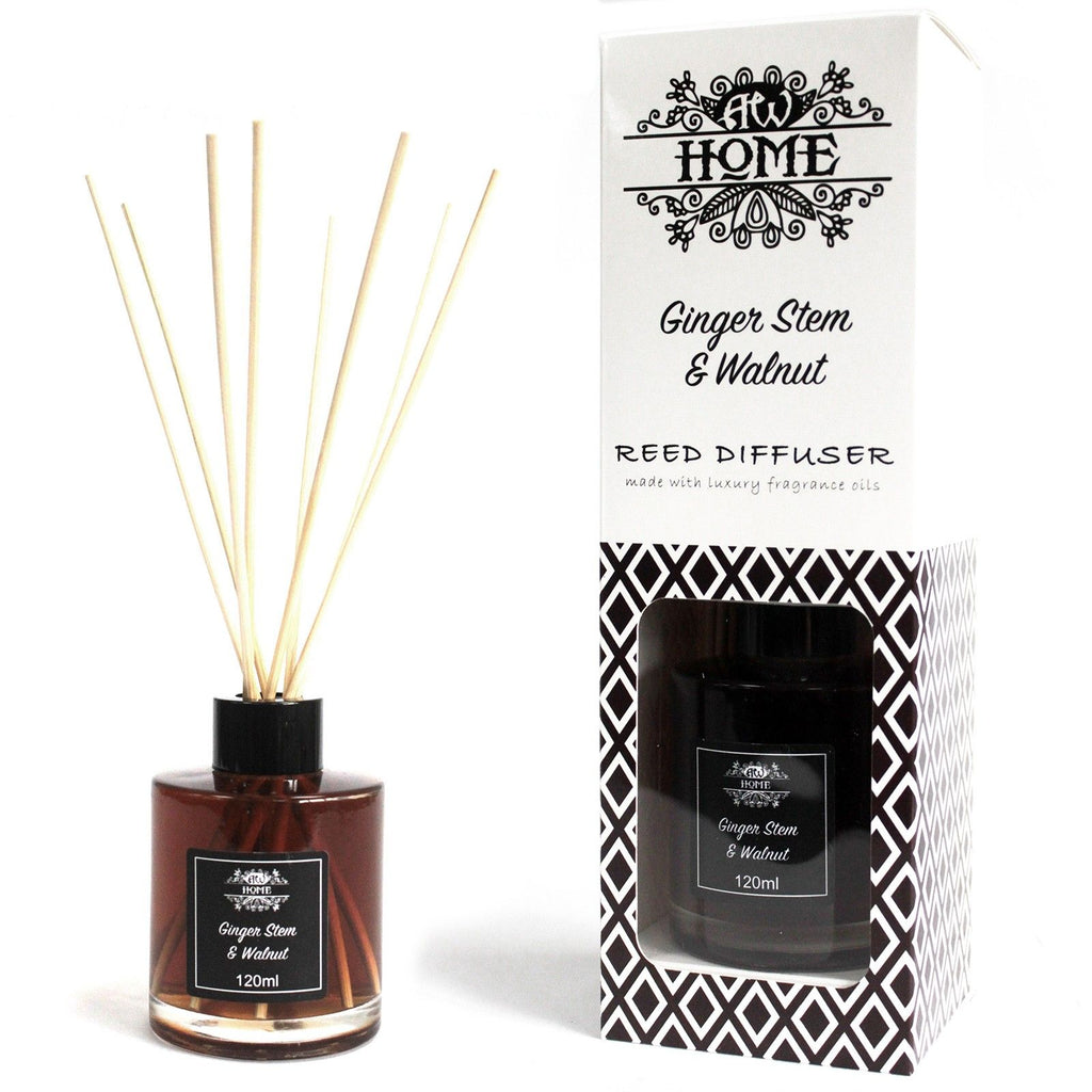 Difusor Ginger Stem & Walnut 120 ml | Casa Acolhedora