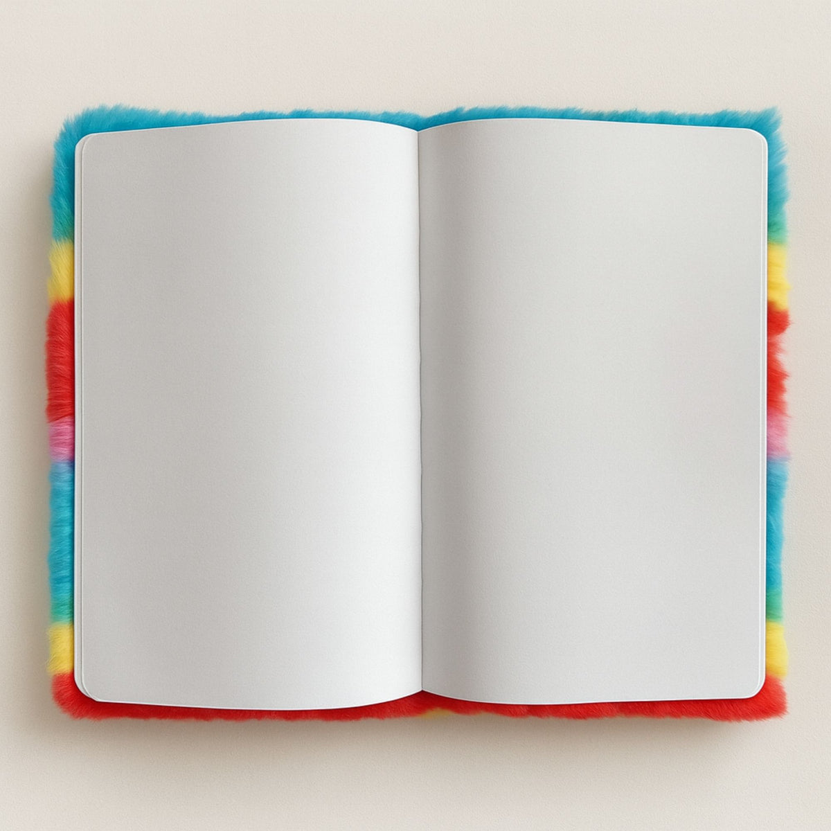 Caderno em Pelo Magic in my Mind: Diário Pautado com Toque Macio
