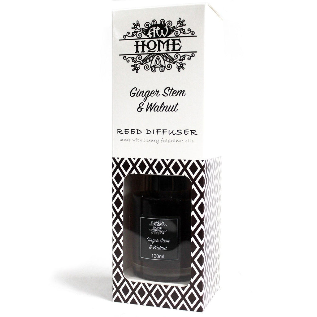Difusor Ginger Stem & Walnut 120 ml | Casa Acolhedora