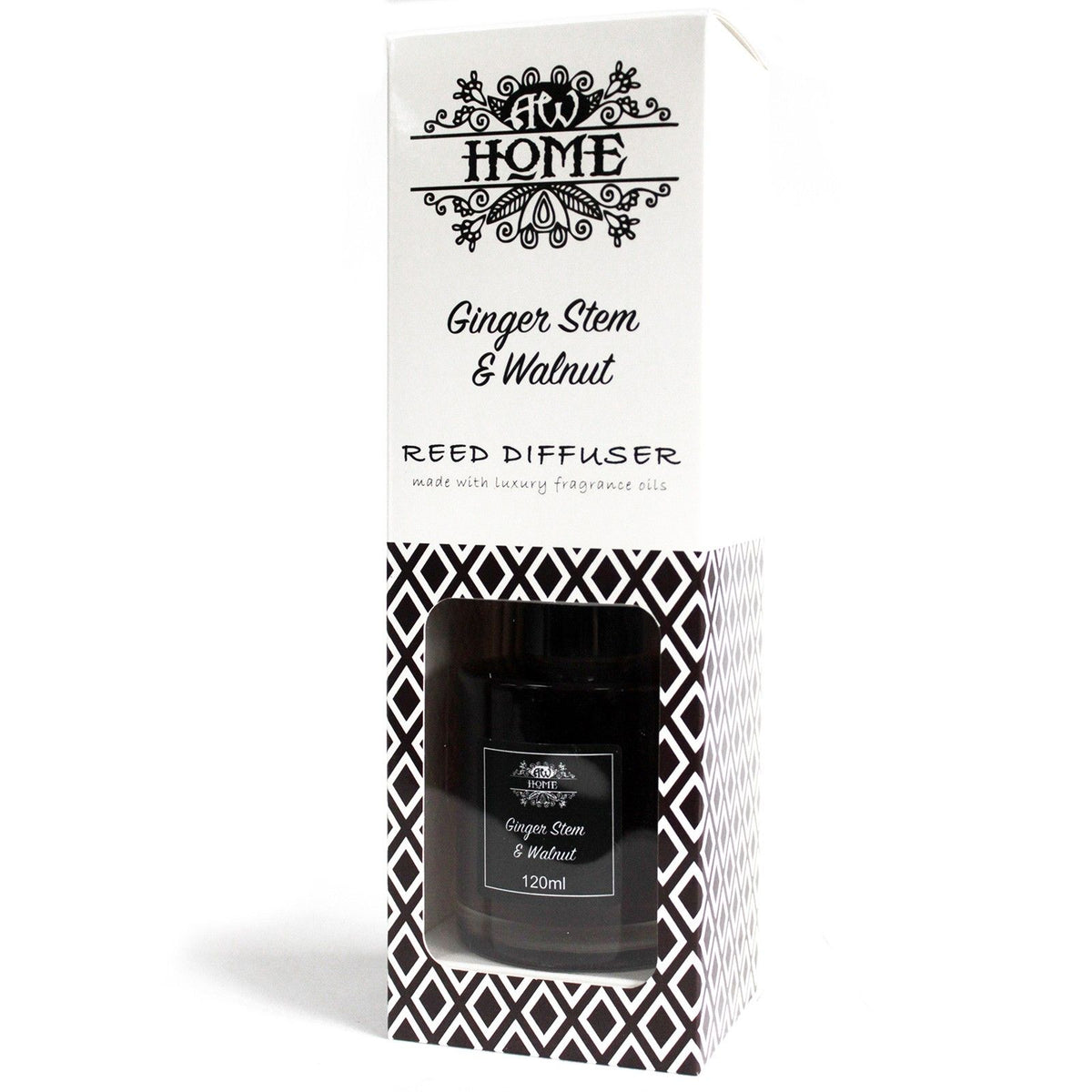Difusor Ginger Stem & Walnut 120 ml | Casa Acolhedora