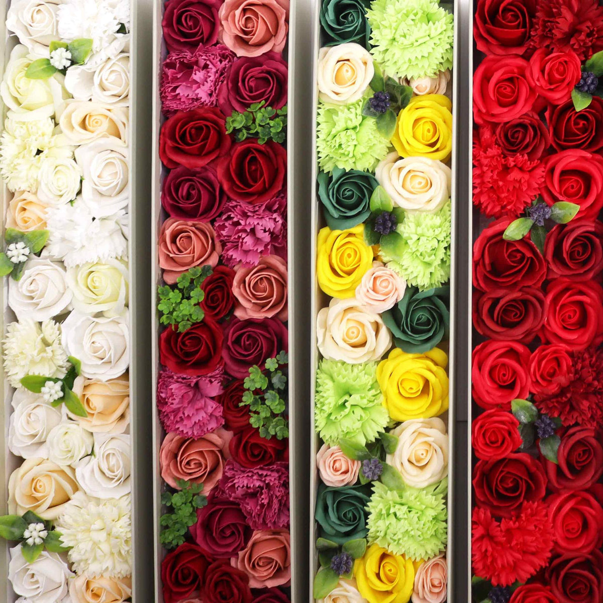 Caixa de Rosas de Sabão Aromáticas: Decoração e Banho Relaxante