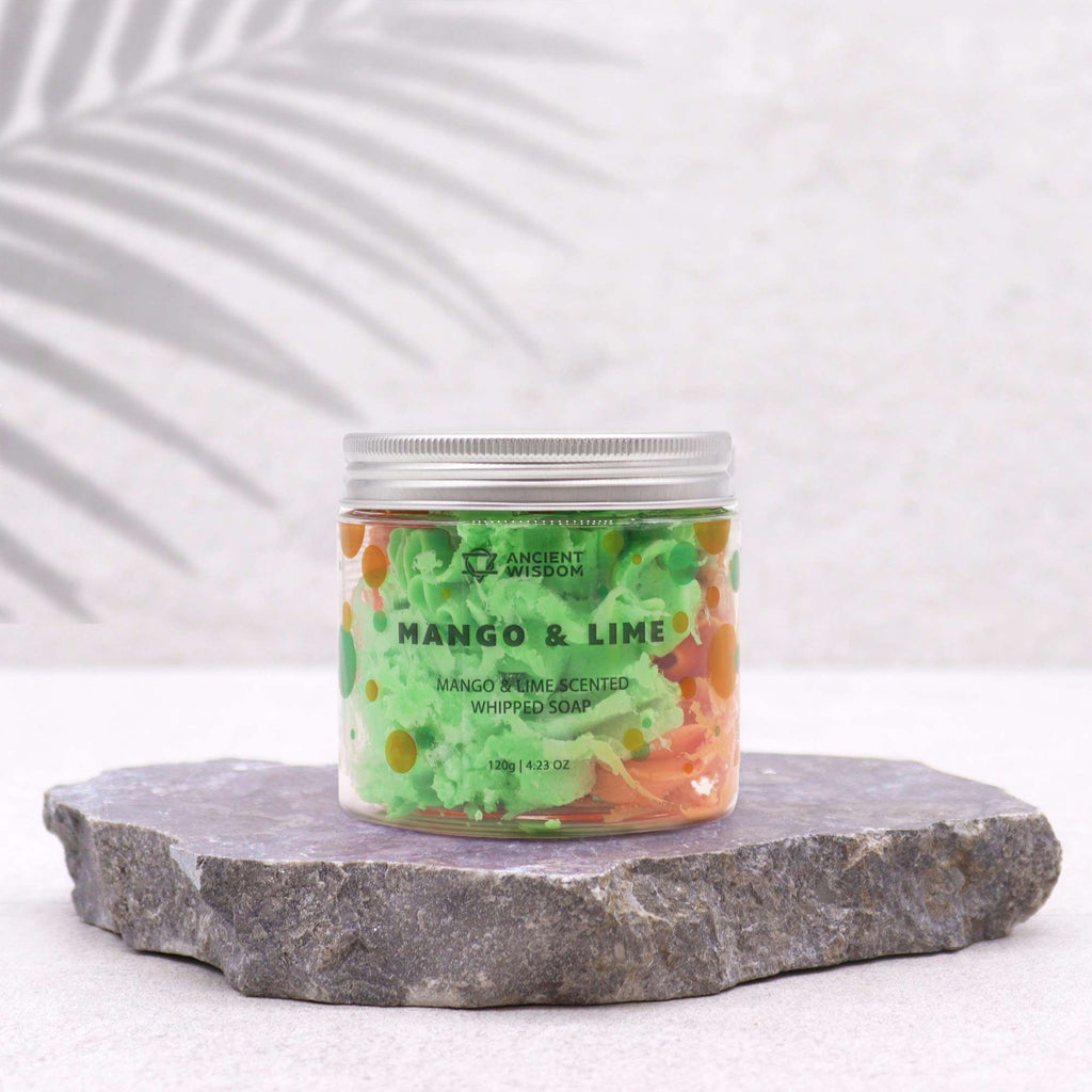Sabonete Batido Manga e Lima Ancient Wisdom 120 g