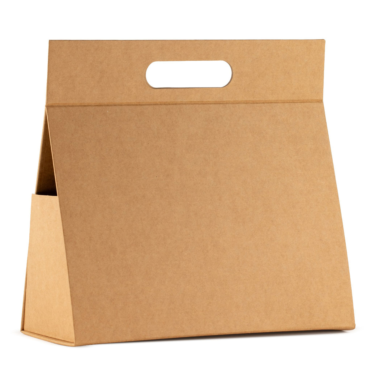 Caixa Presente Kraft com Pega Integrada (28x12,5x26 cm)