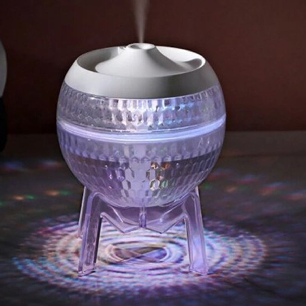 Humidificador Mondo Planet USB com Luz Ambiente LED
