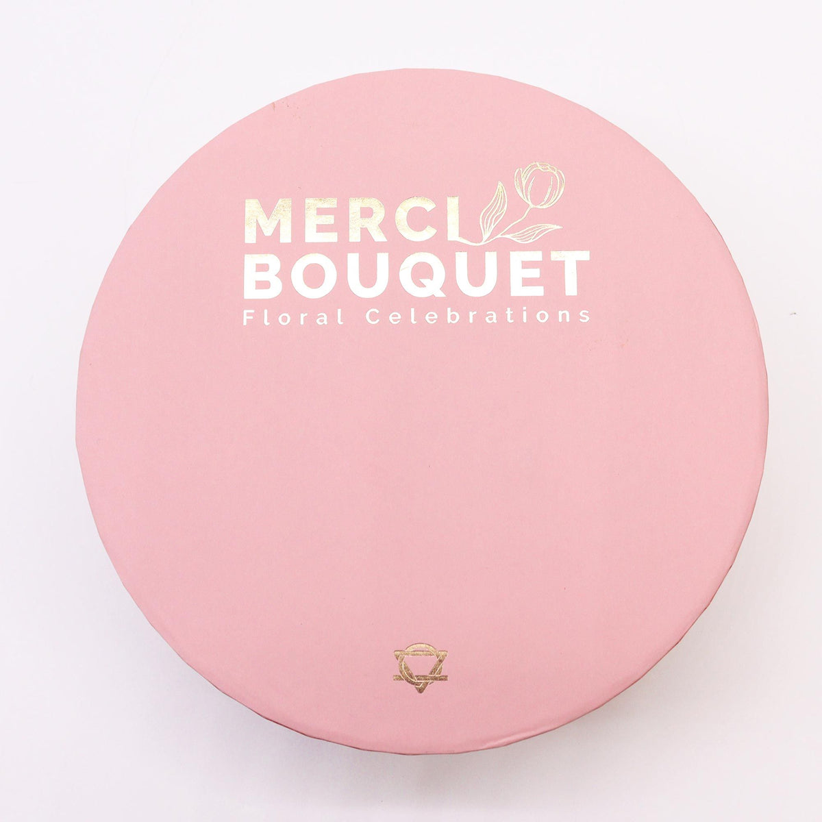 Caixa Merci Bouquet: Flores de Sabão em Tons de Rosa