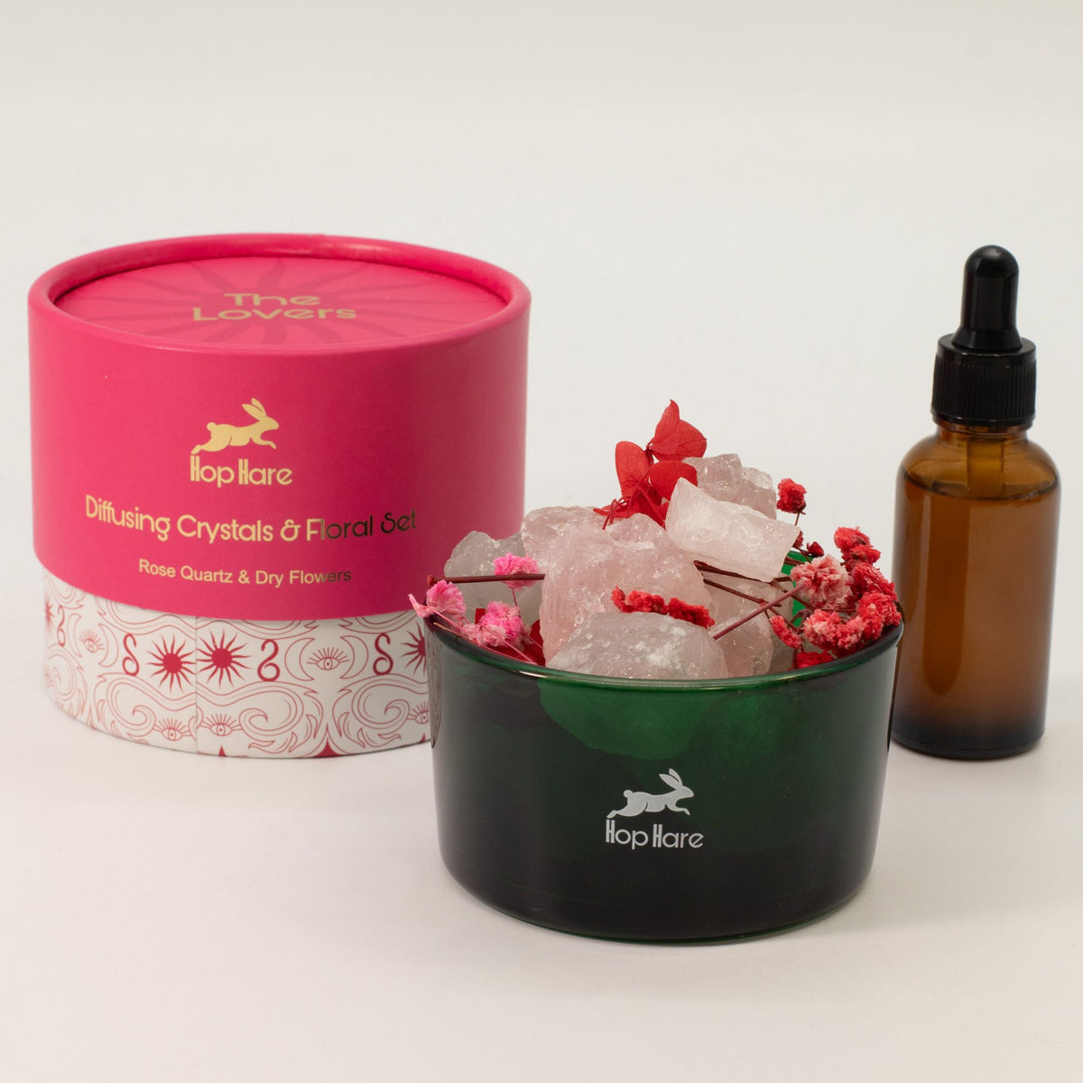 Difusor Quartzo Rosa The Lovers Hop Hare