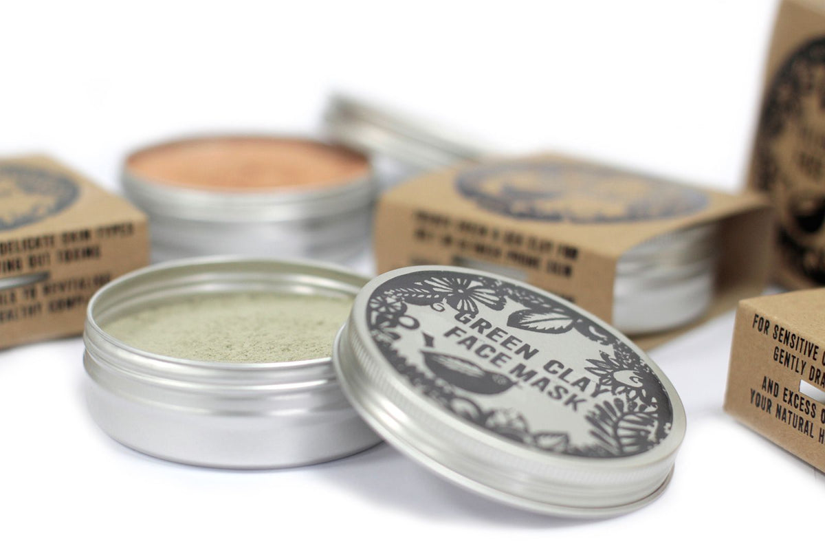 Máscara Facial Argila Verde Agnes + Cat | Efeito Purificante