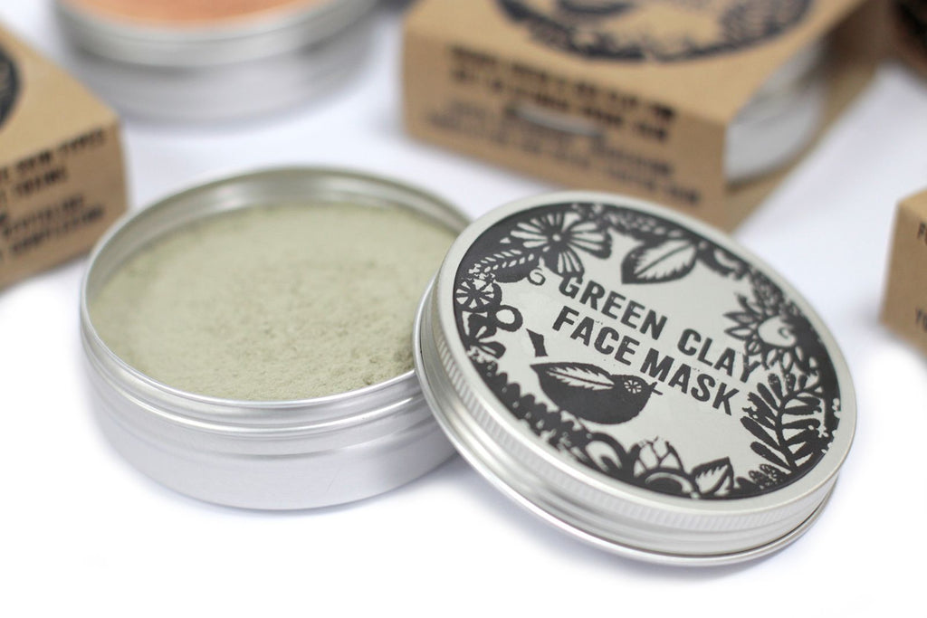 Máscara Facial Argila Verde Agnes + Cat | Efeito Purificante