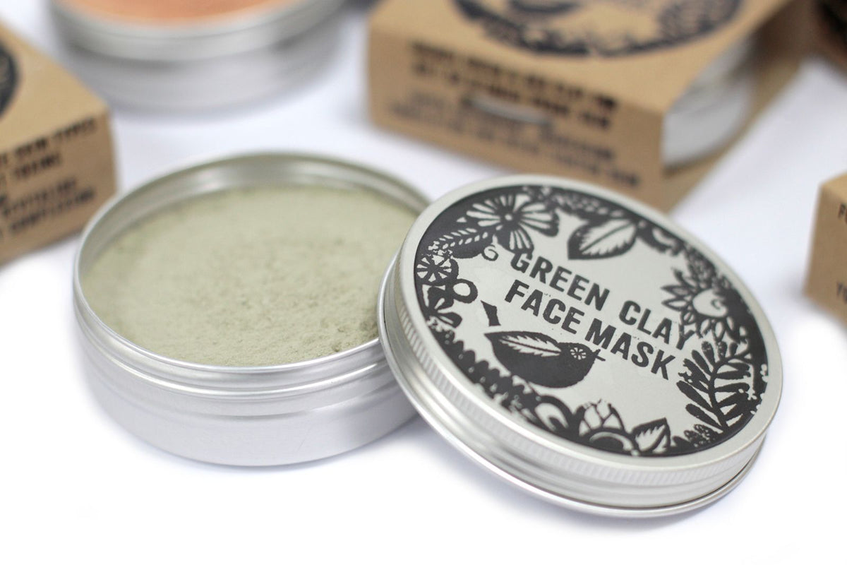 Máscara Facial Argila Verde Agnes + Cat | Efeito Purificante