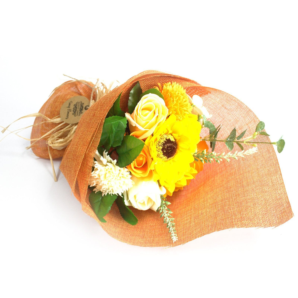 Bouquet de Sabonete Aromático com Base Autoportante