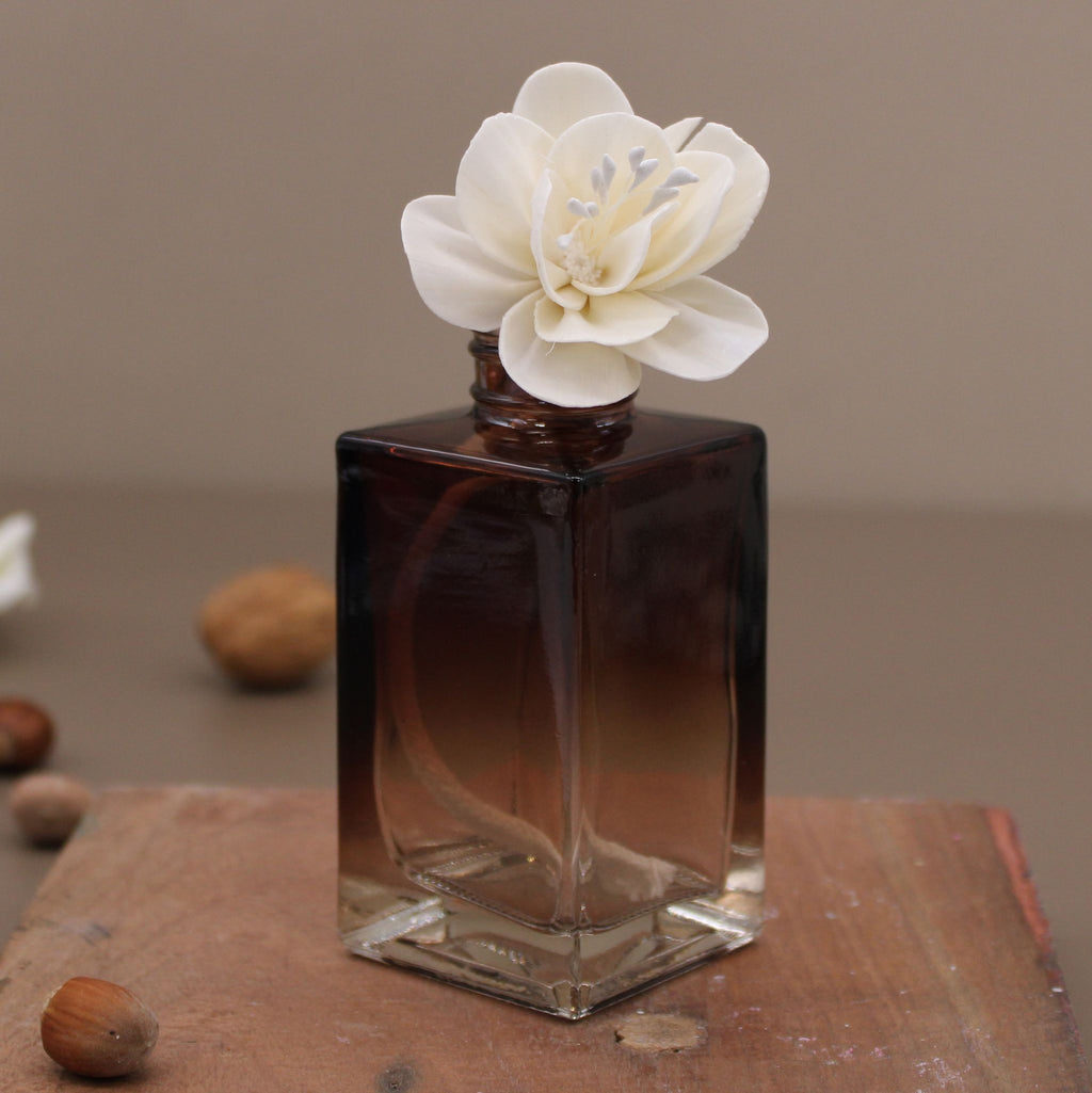Flores Difusoras em Madeira Sola com Cordão (Pack de 4)