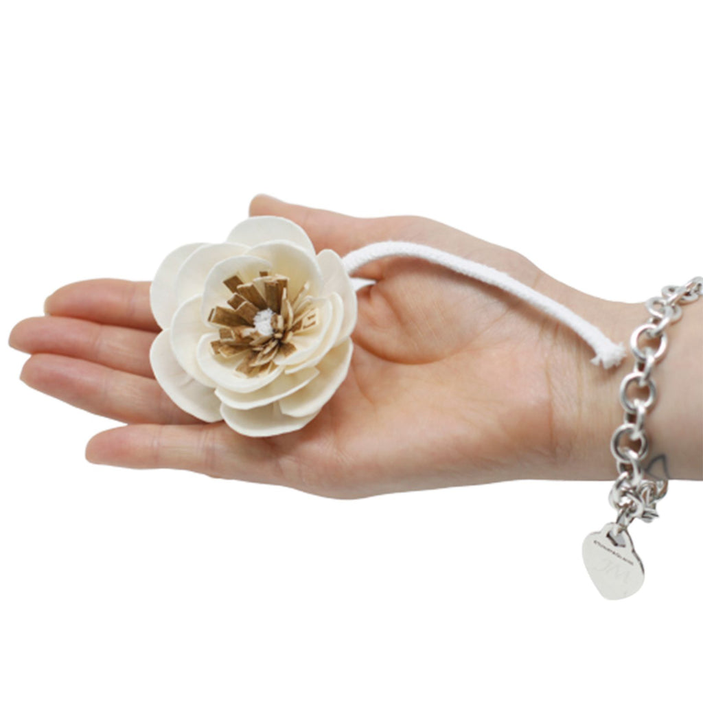 Flores Difusoras em Madeira Sola (Conjunto de 4)