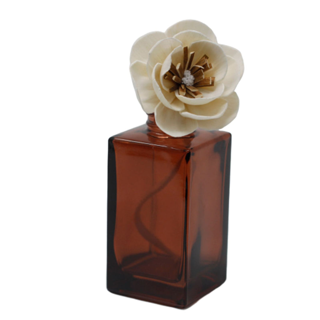 Flores Difusoras em Madeira Sola (Conjunto de 4)