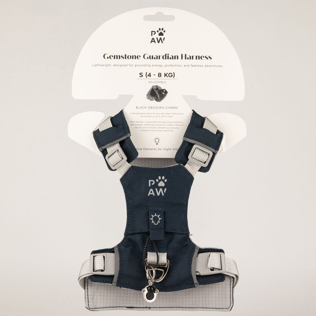 Peitoral Refletor PAW Guardian Cinzento | Conforto e Controlo S
