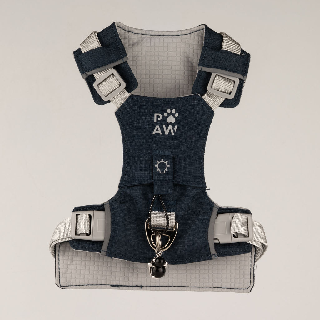 Peitoral Refletor PAW Guardian Cinzento | Conforto e Controlo S